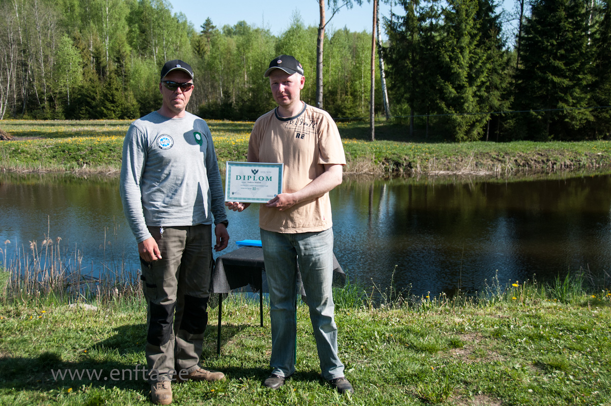 category Springer II place Andres Mikfelt, 55 points out of 99